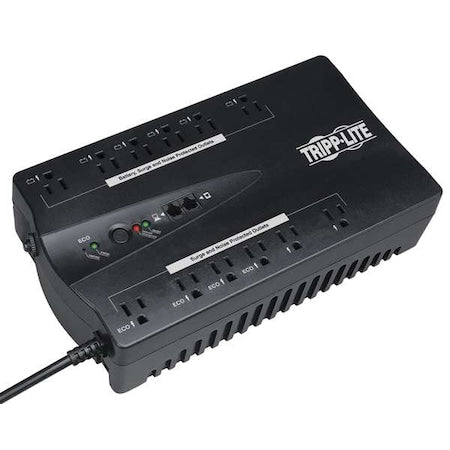 Power Strip, Surge, 12 Outlet(s) 5-15R, 5-15P