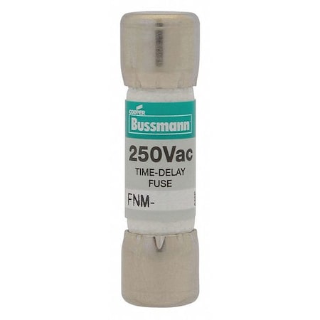 Midget Fuse, Time-Delay, 3.50A, 250V AC, Non-Indicating, 100kA at 250V AC, 10kkA at 125V AC