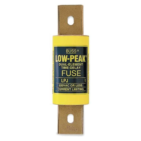 UL Class Fuse, J Class, Time-Delay, 90A, 600V AC, Non-Indicating