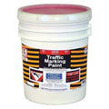 Traffic Zone Marking Paint, 5 gal., Red, Latex Acrylic -Based