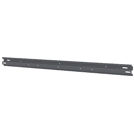 Gray Steel Bin Rail