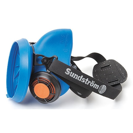 Half Mask Respirator, SR 100, Not Rated, Snap-In Gasket, Size, S 0 Cartridges Included