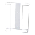 Glove Dispenser, Enamel Coated Steel Wire, Holds (3) Boxes , White , 14 in H x 11 in W x 4 in D