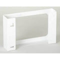 Glove Dispenser, Steel, Holds (3) Boxes , White , 10"H x 18"W x 3-3/4"D