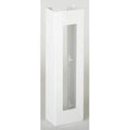 Glove Dispenser, Steel, Holds (2) Boxes , White , 20"H x 5-1/2"W x 3-3/4"D