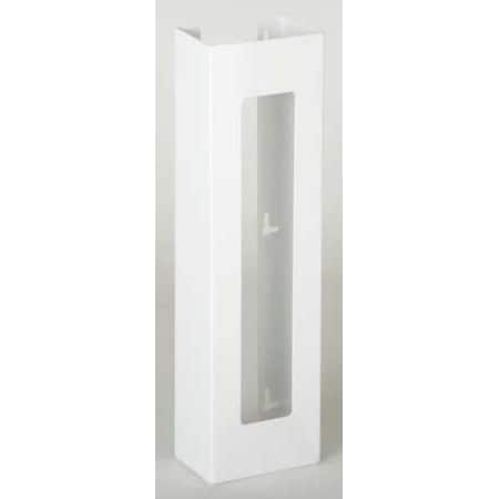 Glove Dispenser, Steel, Holds (2) Boxes , White , 20"H x 5-1/2"W x 3-3/4"D