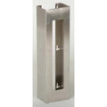 Glove Dispenser, Stainless Steel, Holds (2) Boxes , Silver , 20"H x 5-1/2"W x 3-3/4"D
