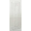 Glove Dispenser, PETG, Holds (2) Boxes , Clear , 20"H x 5-1/2"W x 3-3/4"D