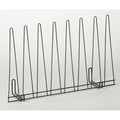 Glove Drying Rack, Steel, Holds (4) Pairs of Gloves , Black , 14 in H x 22 in W x 4-7/8 in D