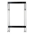 Hard Hat Rack, Color: Black