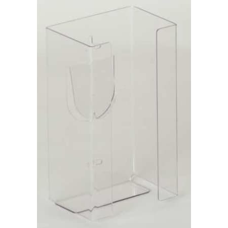 Glove Dispenser, Acrylic, Holds (1) Box , Clear , 10"H x 5-1/2"W x 3-3/4"D