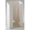 Glove Dispenser, Acrylic, Holds (1) Box , White , 10"H x 5-1/2"W x 3-3/4"D