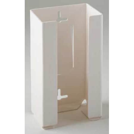 Glove Dispenser, Acrylic, Holds (1) Box , White , 10"H x 5-1/2"W x 3-3/4"D