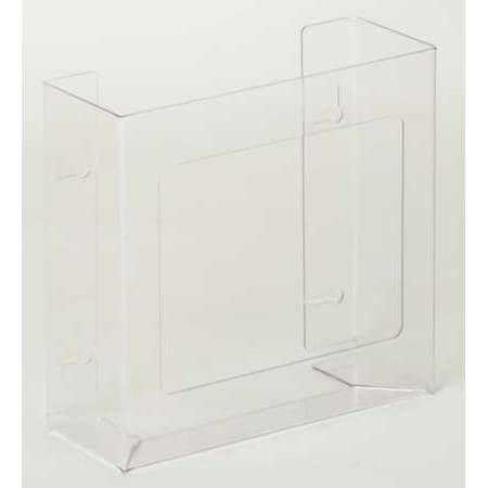 Glove Dispenser, Acrylic, Holds (2) Boxes , Clear , 10"H x 10-1/2"W x 3-3/4"D