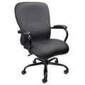 Executive Chair, Vinyl Black, Height 42-1/2" to 45-1/2"