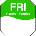 Day Label, Friday, 3 In. W, PK1000