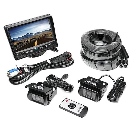 Rear View Camera System,(2) Camera Setup
