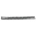 Binding Spines, Coil, 6mm, Black, PK100