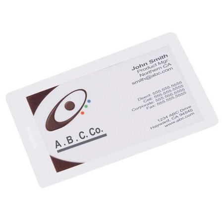 Laminating Pouches, 2-1/2x4-1/4in, PK100