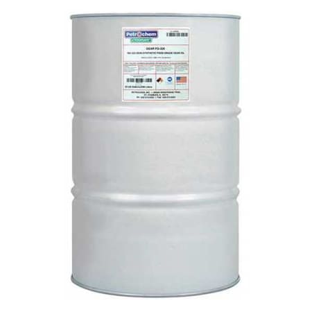 55 gal Gear Oil Drum 320 ISO Viscosity, 90 SAE, Clear