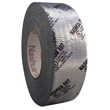 Duct Tape, Silver, 60 yd L, 1-7/8 in W