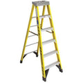 4 ft Fiberglass Stepladder, 375 lb Capacity