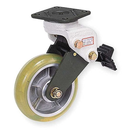 Swivel Plate Shock-Absorbing Cstr, 550 lb