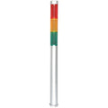 Tower Light Assembly, 24V AC/DC, Amber, Green, Red, 25 mm Dia., 13 1/2 in Height, LED