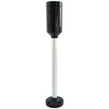 Mounting Base, 24V AC/DC, Black, 2 3/16 in Dia., 14 3/4 in Height