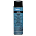 Liquid Glass Cleaner, White, Unscented, 18 oz, Aerosol Can