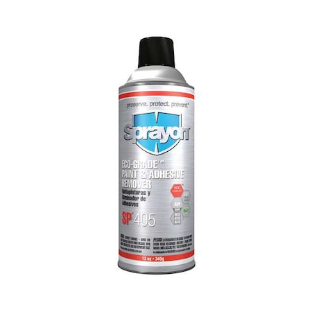 Adhesive and Paint Remover, 12 oz, 7 pH