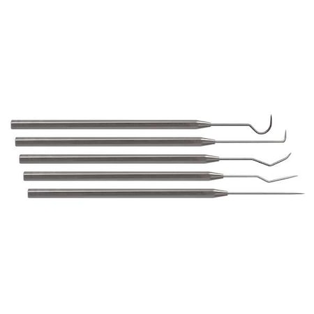 Precision Hook/Pick Set, SS, 5 13/16"L