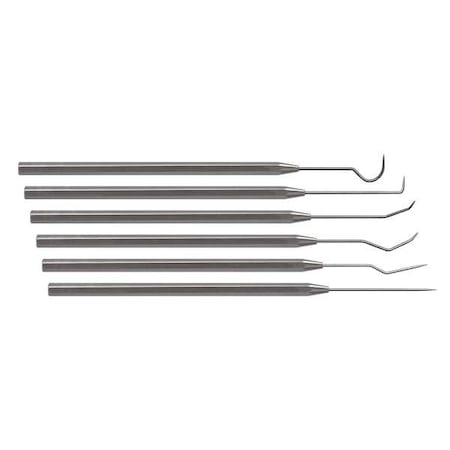 Precision Hook/Pick Set, SS, 5 13/16"L
