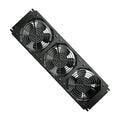 Fan Strip, 330 CFM, 115V AC, Steel, 16 1/2 in W.