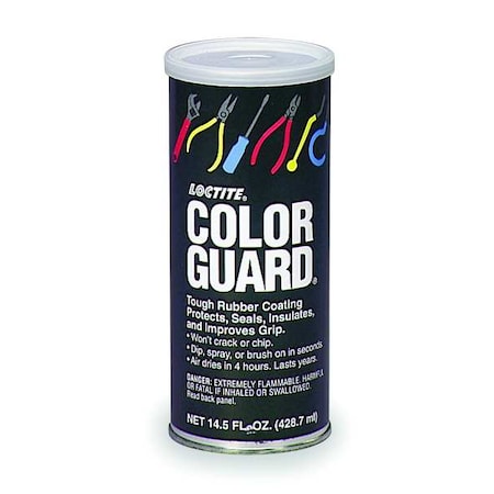 Rubber Protectant Color Guard, Red, 14.5oz