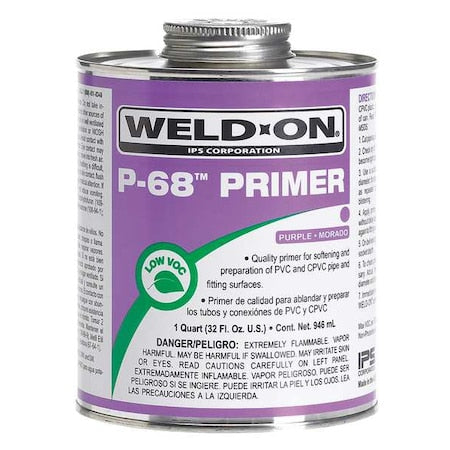 P-68 Primer PVC/CPVC Quart