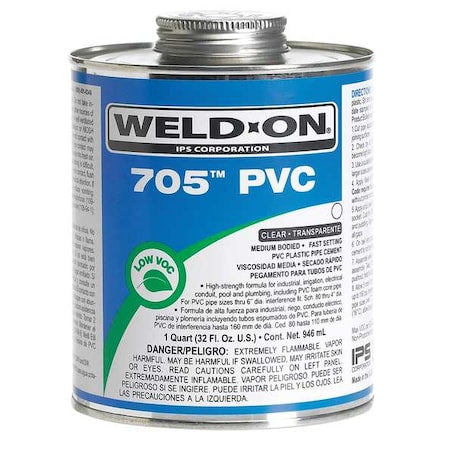 PVC Clear Medium Bodied 1/2 Pint