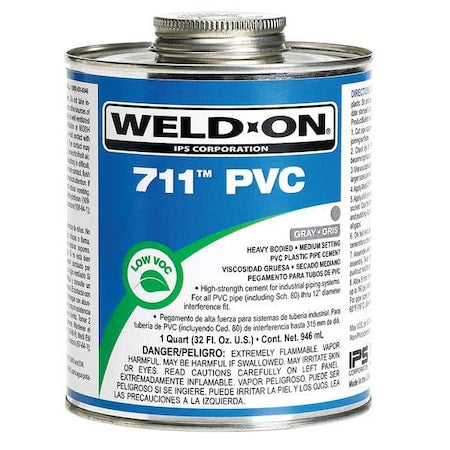 PVC Gray Heavy Bodied Quart