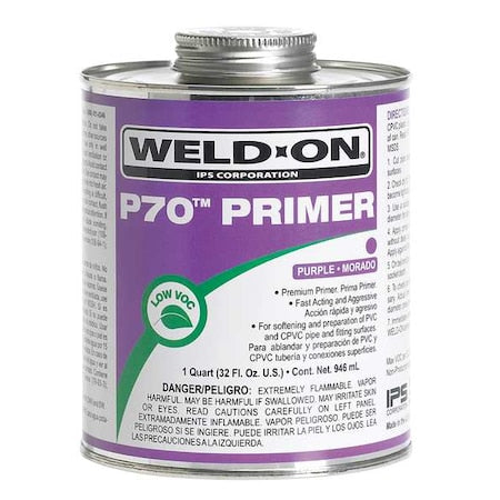 P-70 Purple Primer PVC/CPVC Pint