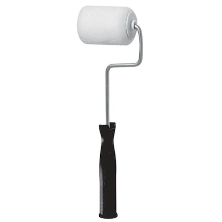 Mini Paint Roller Frame & Cover, Cage, Plastic Handle, 3" Rollers