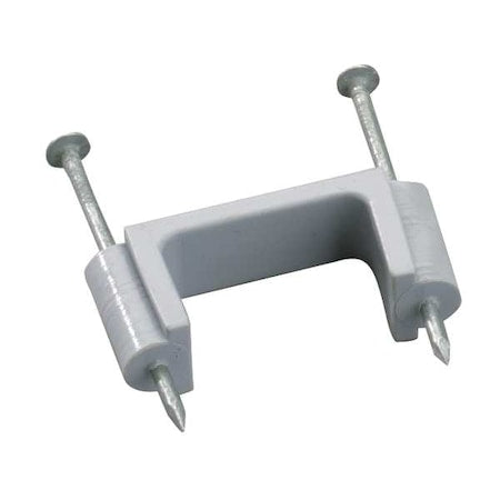 Cable Staples, Plastic, Steel, 50 PK