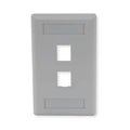 Faceplate, 2 Port