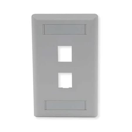 Faceplate, 2 Port