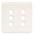 Wall Plate, 2 Gang
