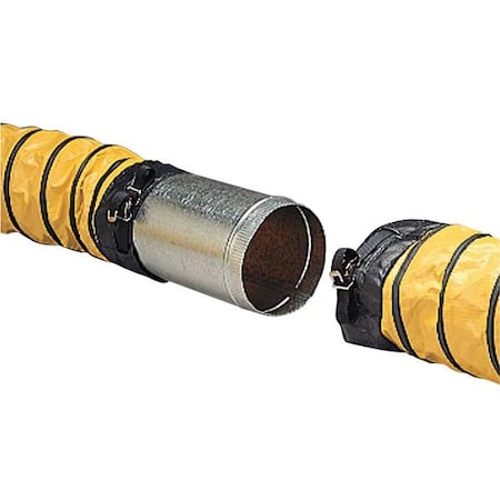 Ventilation Duct Connector, 8 In