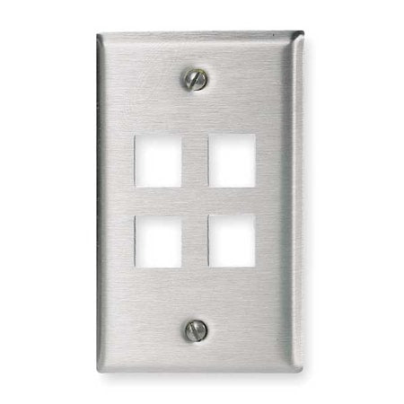 Wall Plate, 3 Port