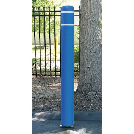 Flexible Bollard,Fold Down,7-11/32
