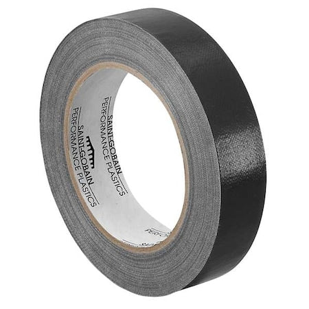 Cloth Tape, Black, 36 yd L, 1 in W