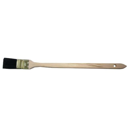2" Bent Radiator Soft, Synthetic Bristle, Paint Brush, Wood Handle
