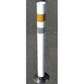 Channelizer Post and Base, Round, , Polyurethane White, 28" L